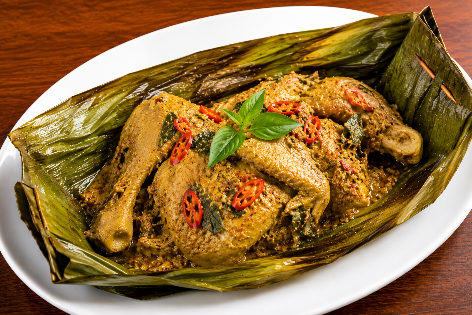 Pepes Ayam Kampung